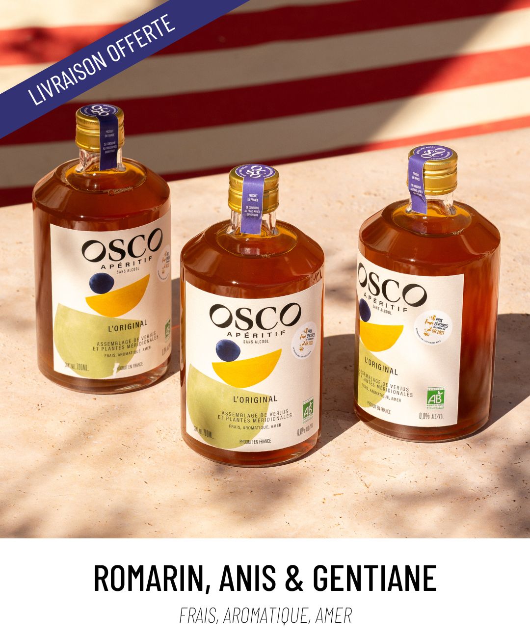Trinquez à volonté pendant les fêtes de fin d'année ! apéritif sans alcool bio et fabriqué en France. Régalez-vous de cocktails sans alcool riches en saveurs. Ses notes fraîches et aromatiques vont régaler vos papilles, même sans alcool.