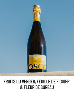 Un pétillant sans alcool qui vous fait voyager sous le soleil Méditerranéen en une gorgée. Ses notes de fruits du verger et de feuilles de figuier sont soutenues par la tension du verjus et prolongées de légers tanins du thé noir Paralaï. Sa faible teneur en sucre et ses bulles fines vous feront chavirer !